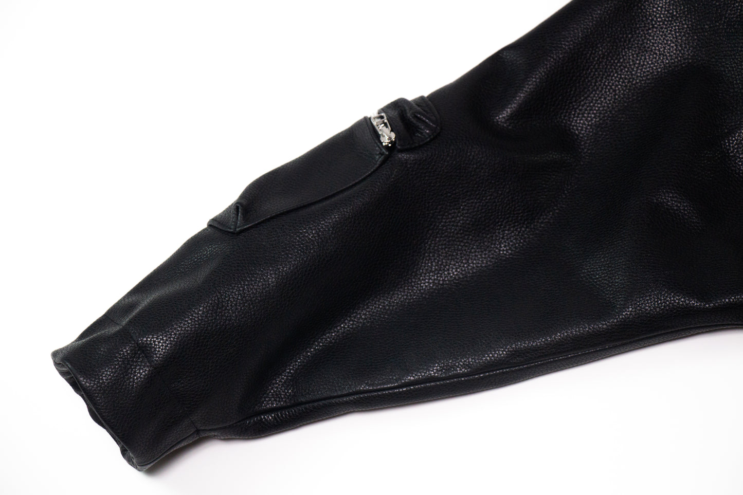 BOMBER LEATHER JACKET