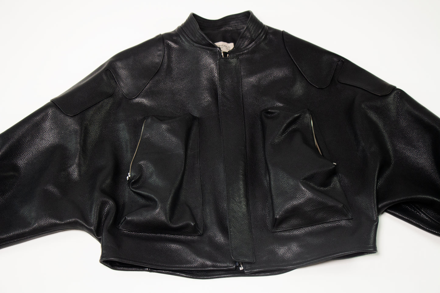 BOMBER LEATHER JACKET