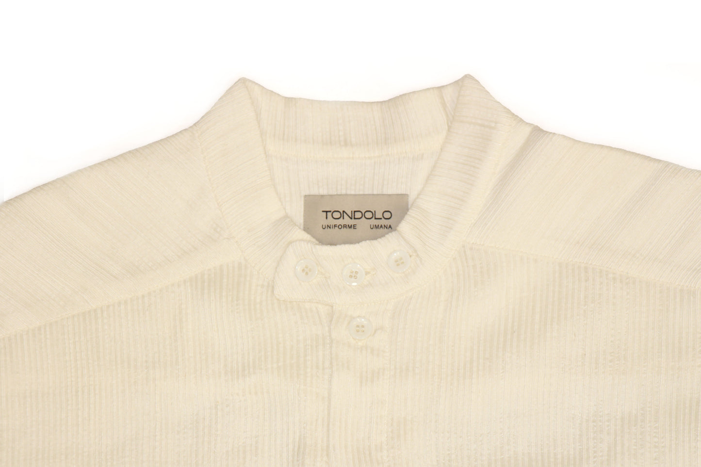 BAND COLLAR SHIRT