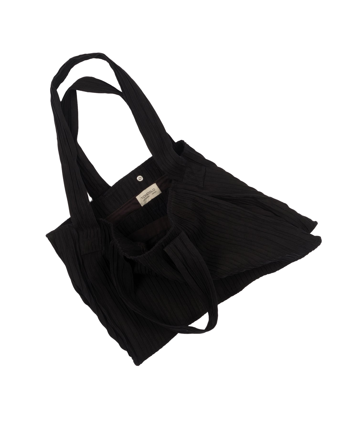 Gilled Bag in Meteorite Black