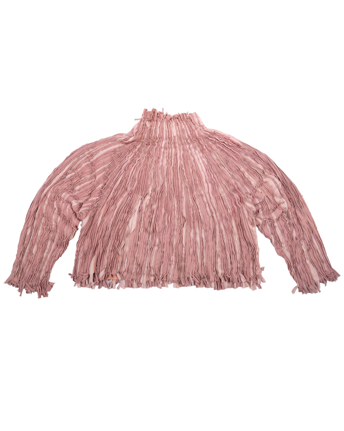 Off Cut Track Jacket in Rose Pink