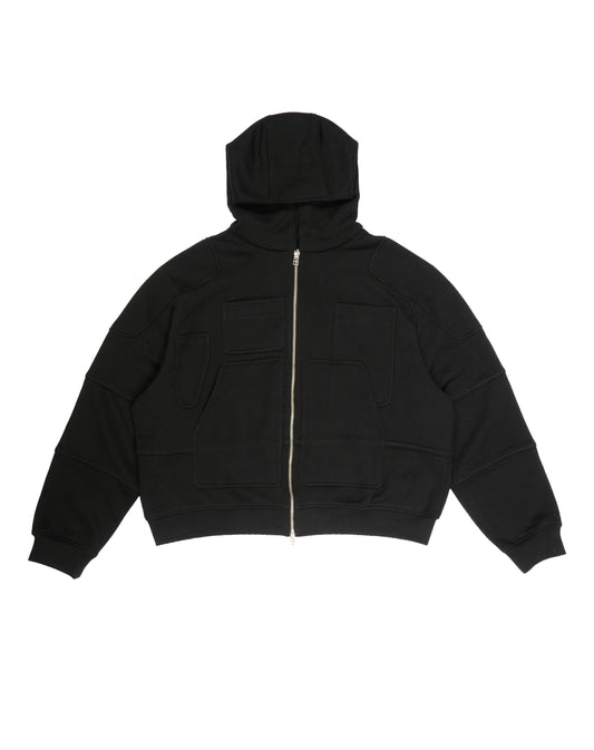 Gatherers Hoodie In Black