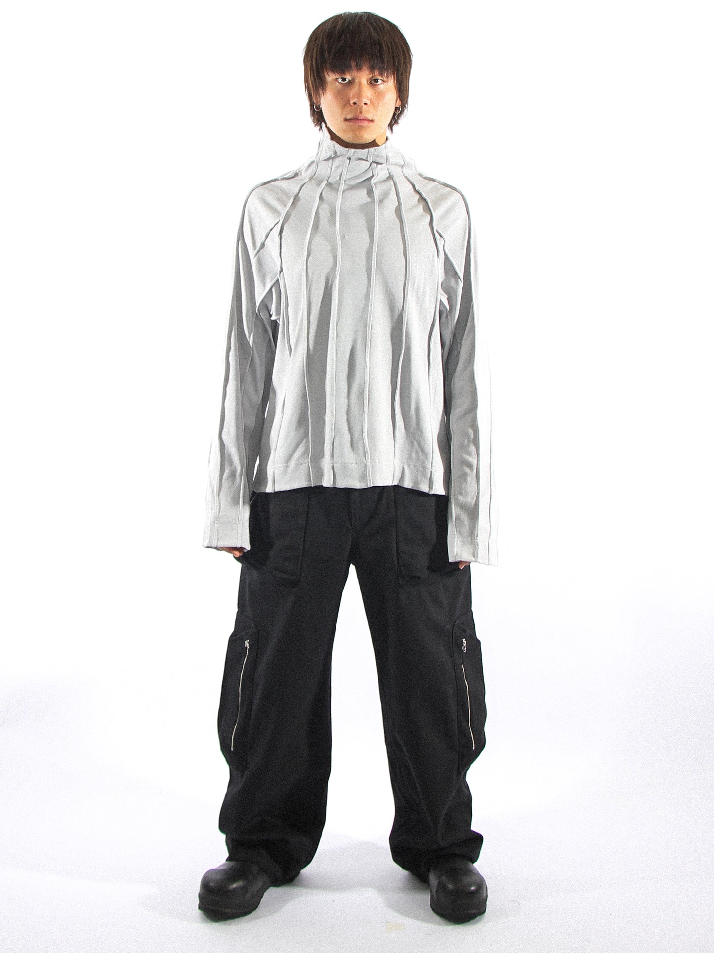 RUBEELLUS TURTLE NECK IN ICE BLUE
