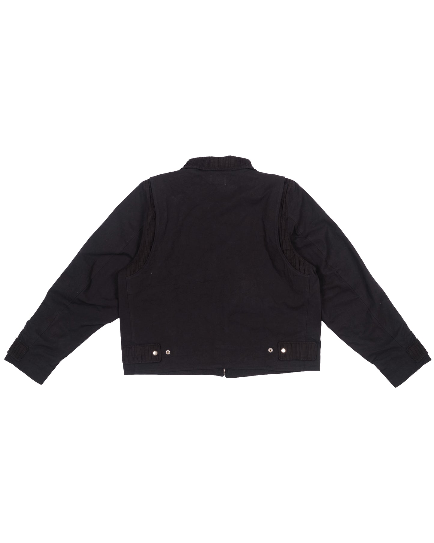 Semi-Gilled Work Jacket in Meteorite Black