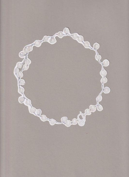 HECHICERA PEARL (BLUE) NECKLACE