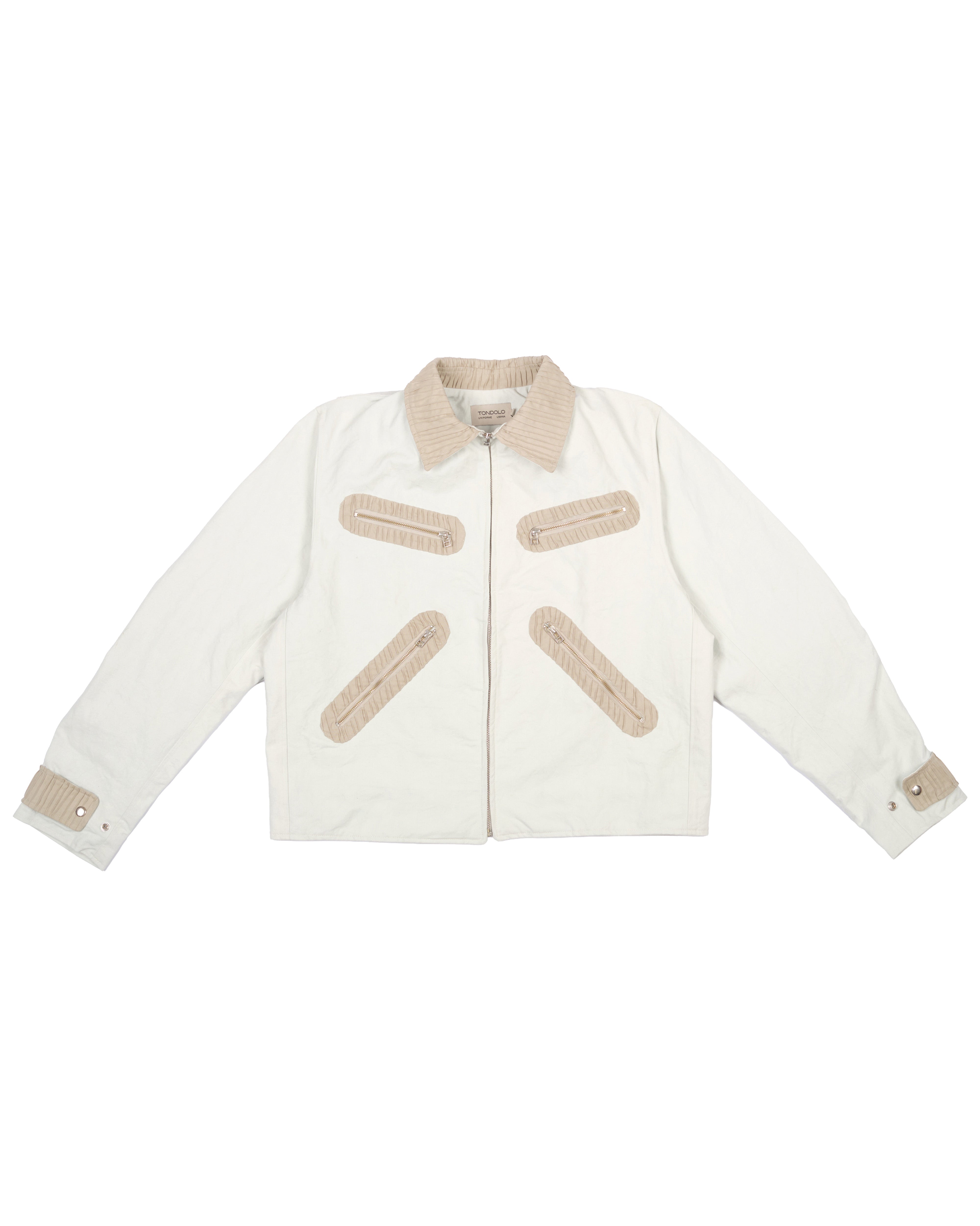 Semi-Gilled Work Jacket in Silver Birch – Tondolo