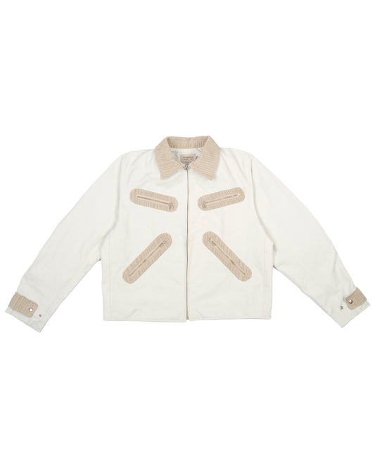 Semi-Gilled Work Jacket in Silver Birch