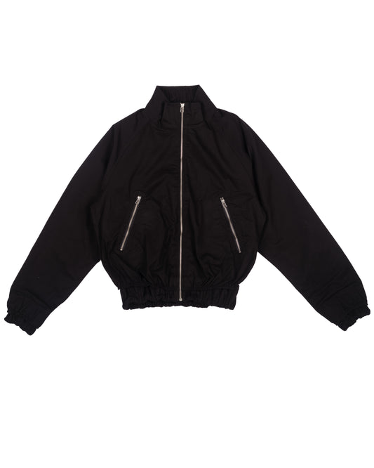 Cibea Track Jacket In Meteorite Black