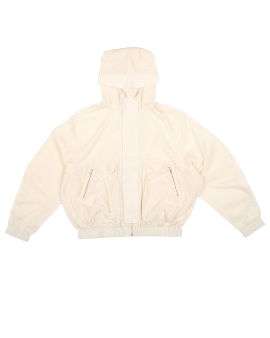 Forager Hooded Jacket in Cloud Cream